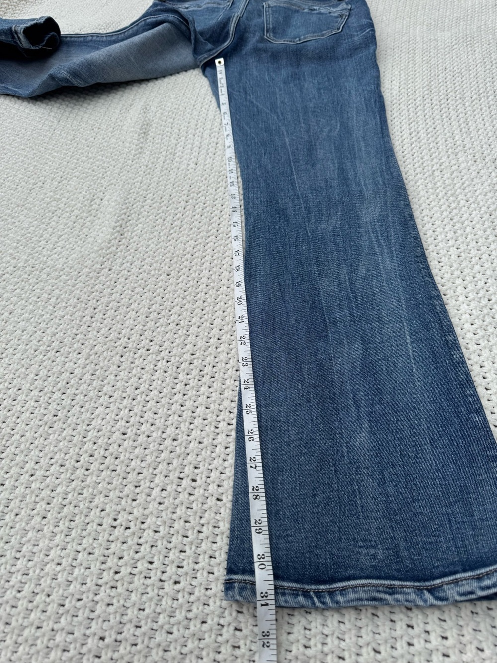 BKE Women’s Light Blue Flare Jeans – Size 29x32 - Picture 7 of 10